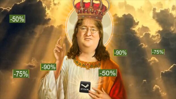Steam Gabe Sale