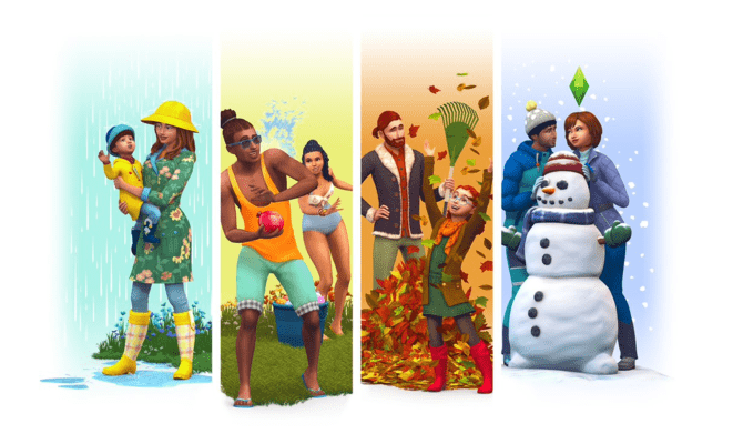 De Sims 4 Jaargetijden maakt binnen zitten zonniger!