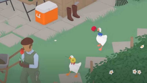 Untitled Goose Game coop