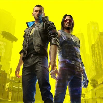 cyberpunk 2077 keanu and V