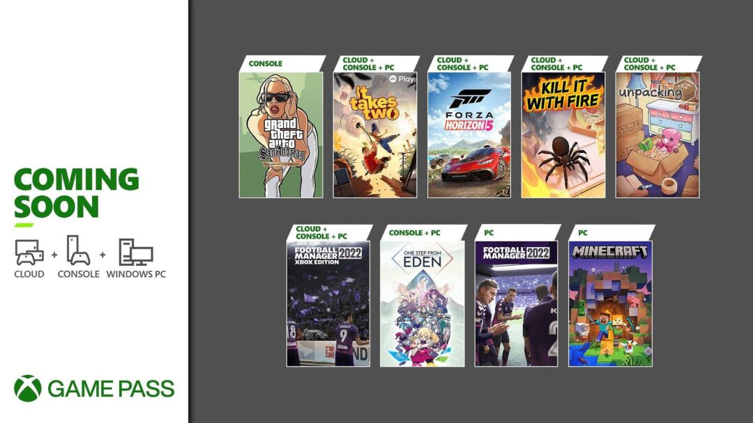 Game Pass november it takes two