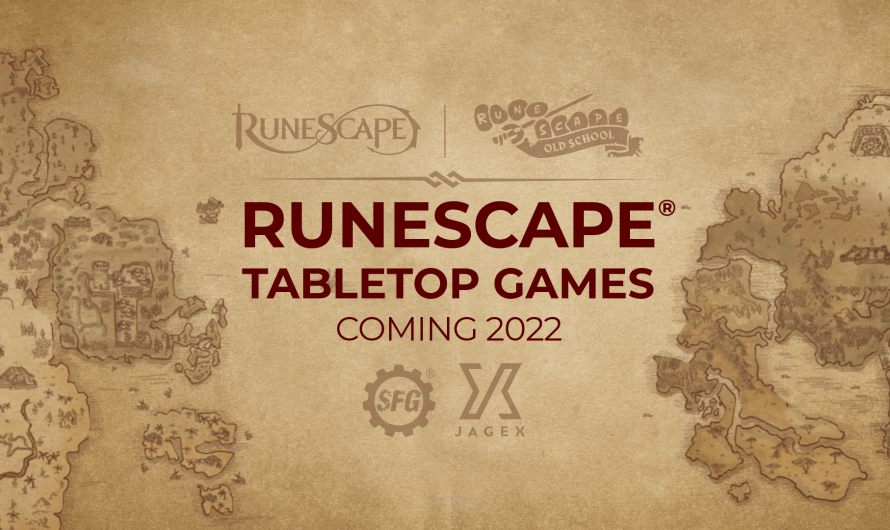 RuneScape krijgt eigen bordspel en Tabletop RPG