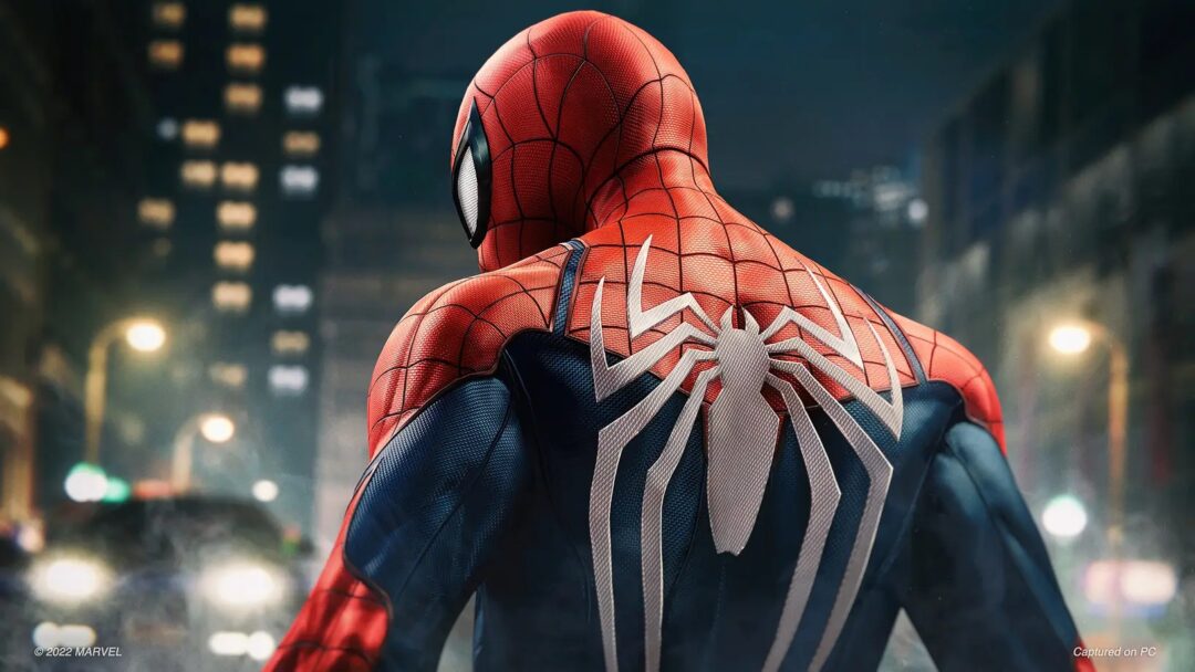 Spider-Man slingert naar je PC