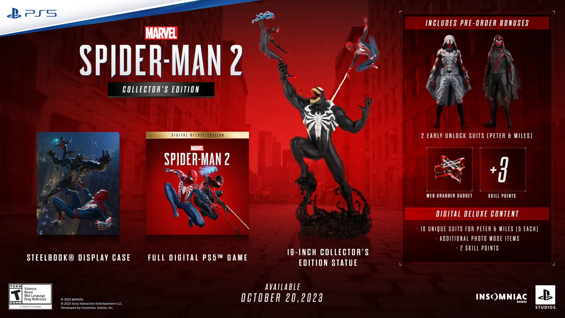 Ga jij geld neerleggen voor deze awesome statue in de collectors editor van van Spider-Man 2?