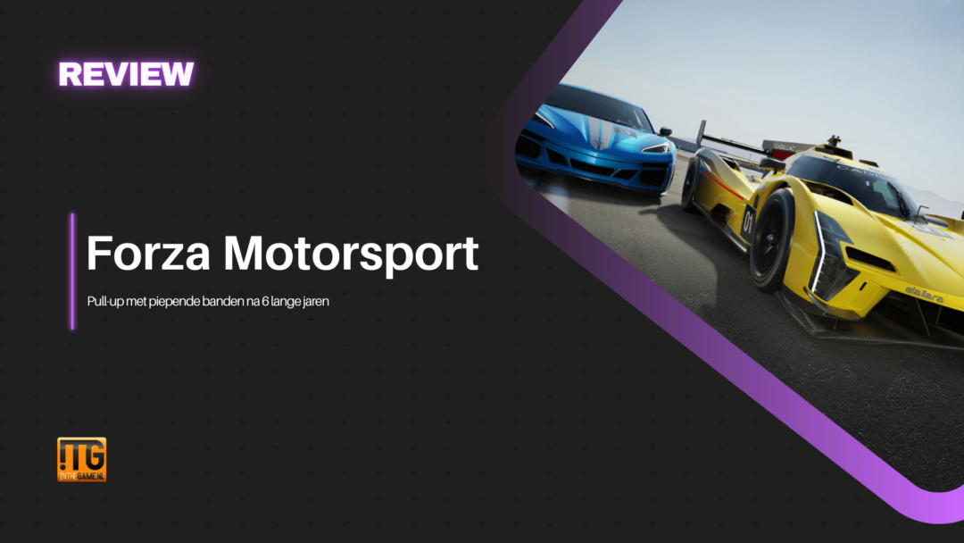Forza Motorsport banner by Xbox and Turn 10 Studios