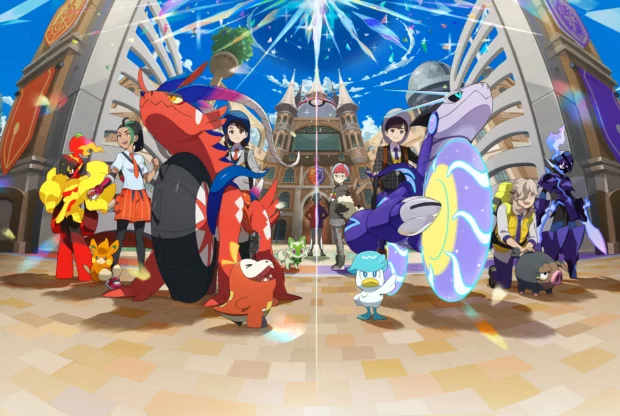 Pokémon Scarlet/Violet Tera Raid art