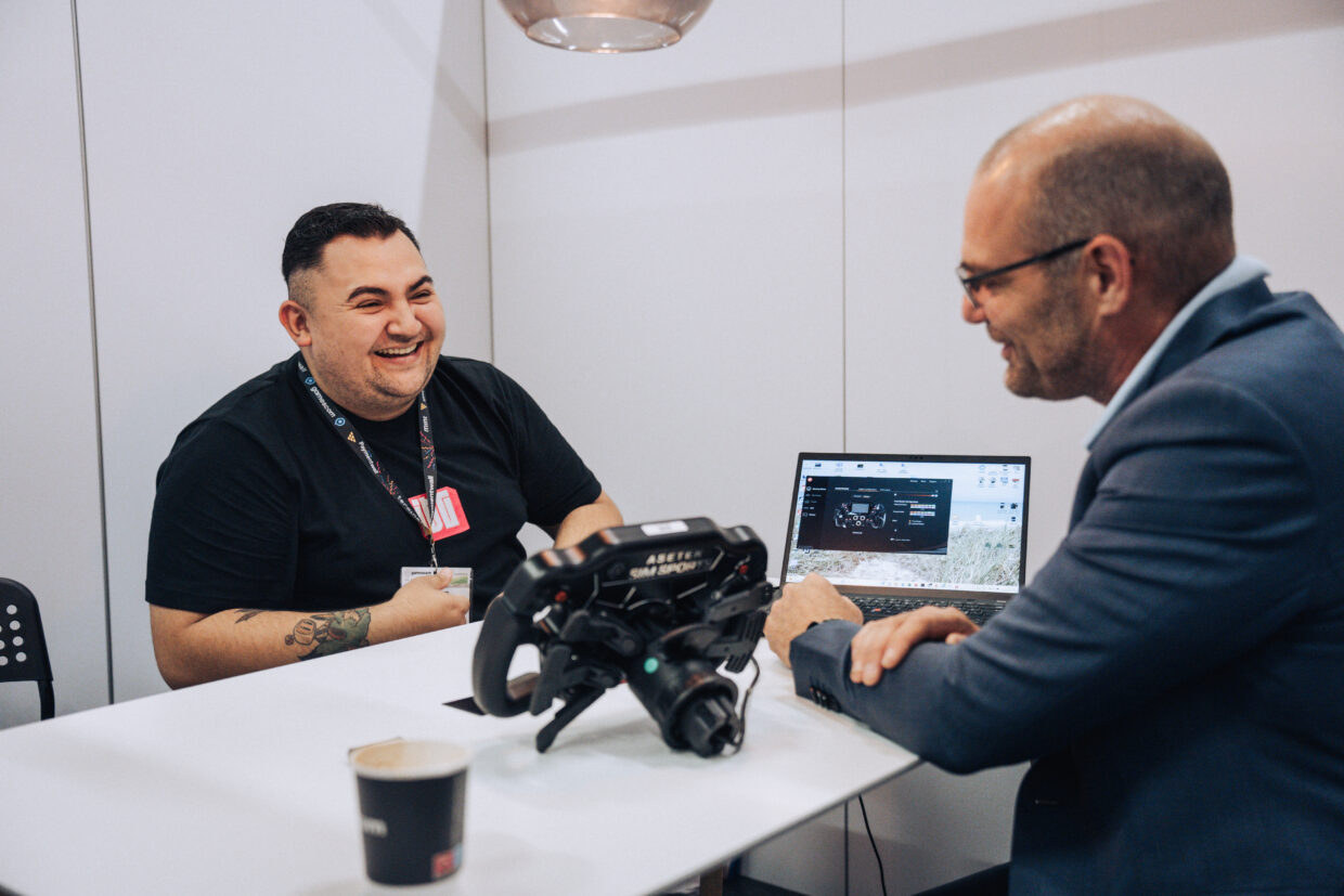 Asetek Simsports op Gamescom recap 2024 inthegame
