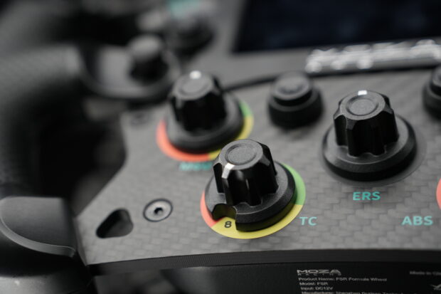 ZA Racing FSR2 - Close-up 2 stuurwiel