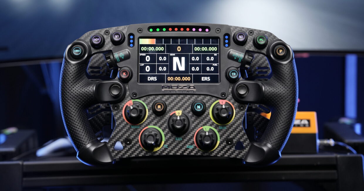 MOZA Racing FSR2 - Product Shot stuurwiel