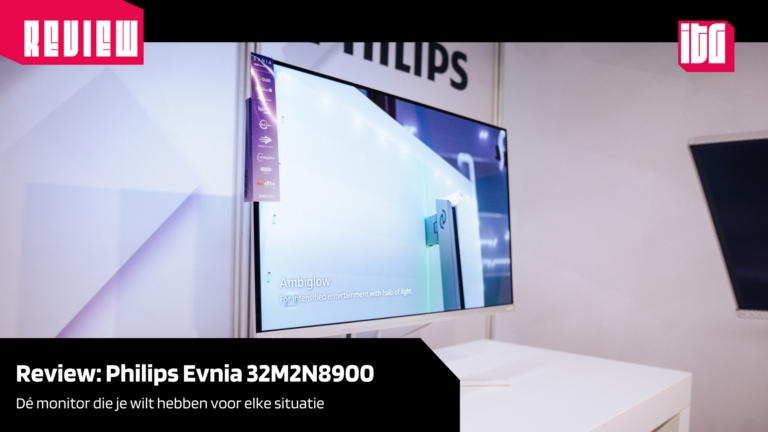 Philips Evnia 32M2N8900 review door intheGame.nl