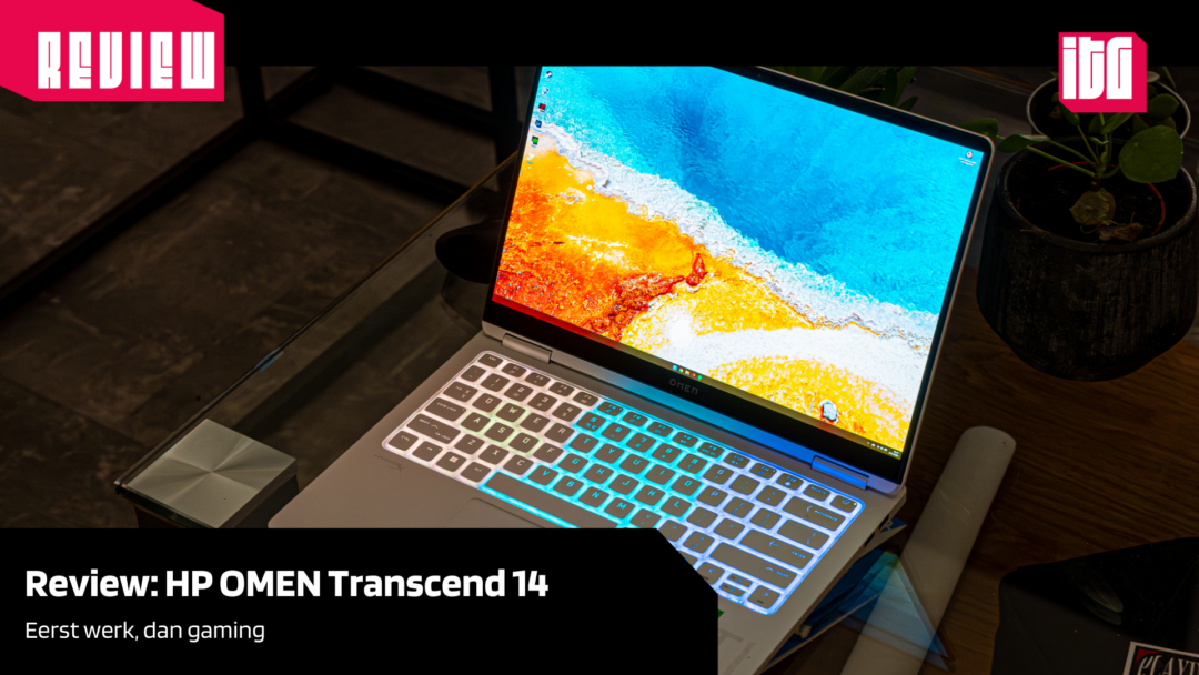 HP OMEN Transcend 14 door HP