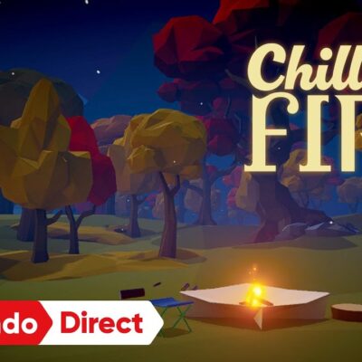 chillin' by the fire