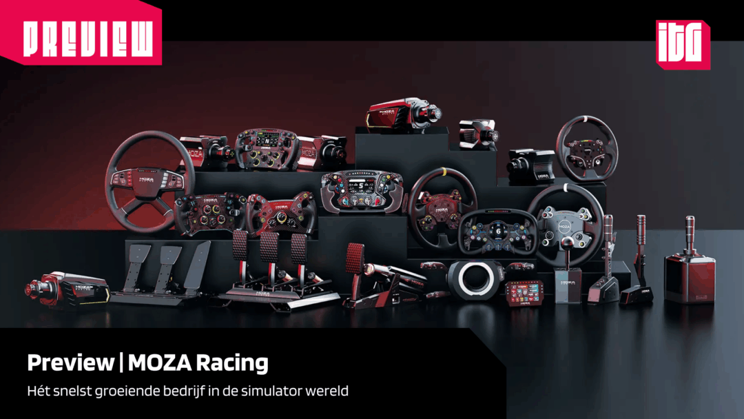 MOZA Racing op Gamescom 2025 Banner