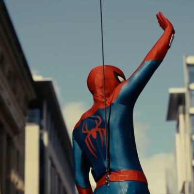 Spider-Man (Tom Holland) Op de set van Spider-Man: Brand New Day.