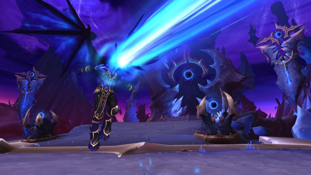 Beeld uit de gameplay trailer voor WoW Midnight