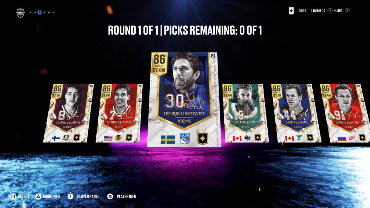 NHL 26 door EA SPORTS en NHL