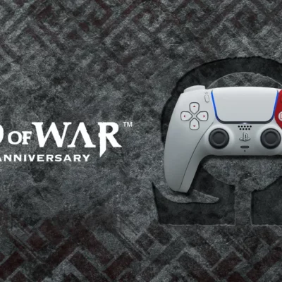 God of War 20th Anniversary controller