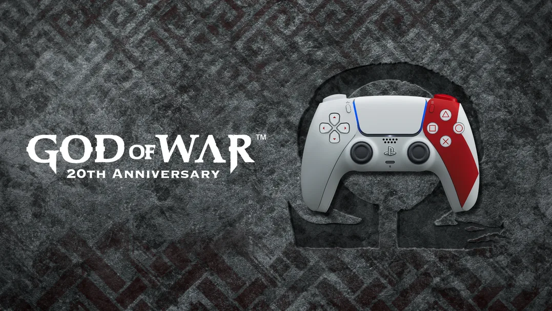 God of War 20th Anniversary controller