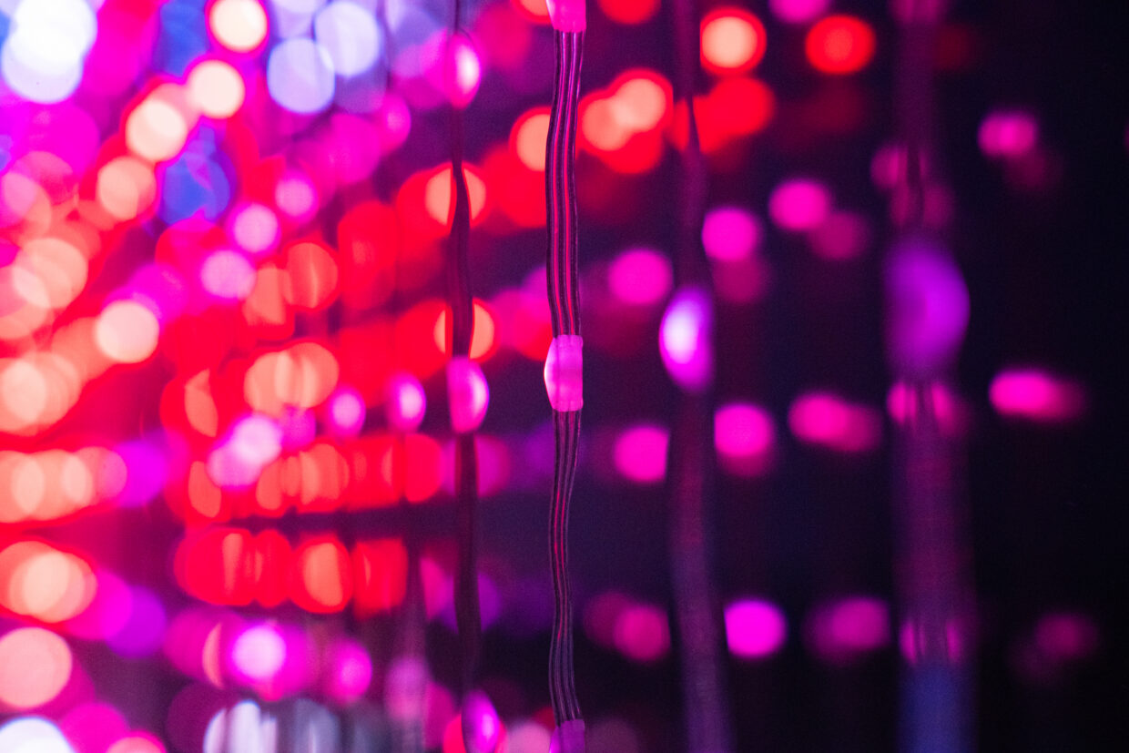 Govee Curtain Lights Pro close up