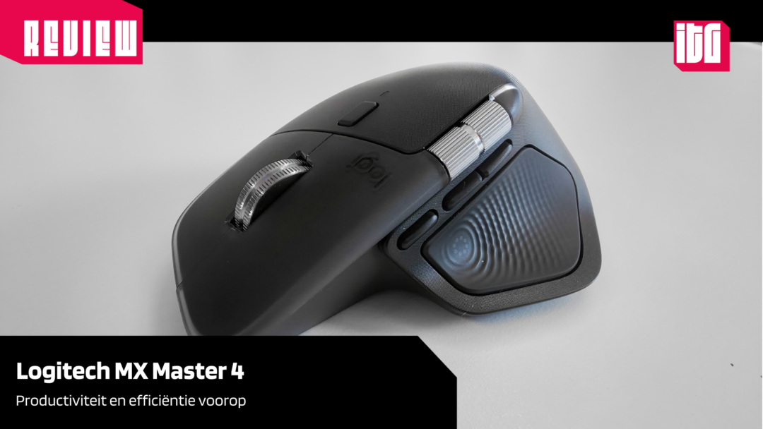 Logitech MX Master 4 - intheGame review banner art door Logitech