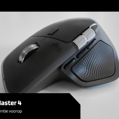 Logitech MX Master 4 - intheGame review banner art door Logitech