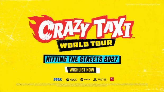 Crazy Taxi: World Tour door SEGA