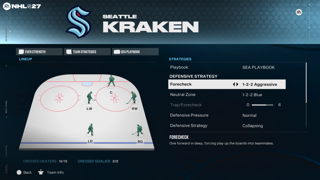 NHL 27 door EA