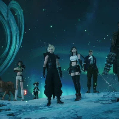 Final Fantasy 7: Revelation door Square Enix
