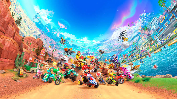 mario kart world