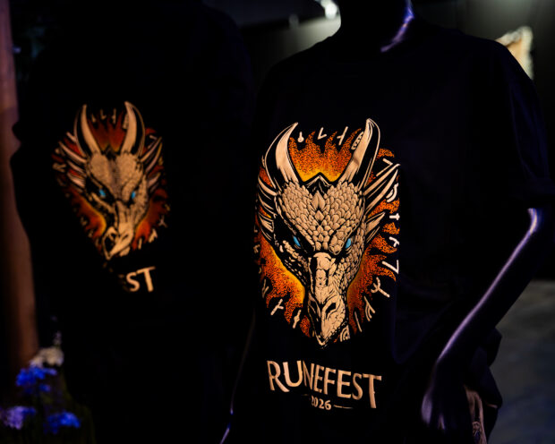 RuneFest tee + hoodie
