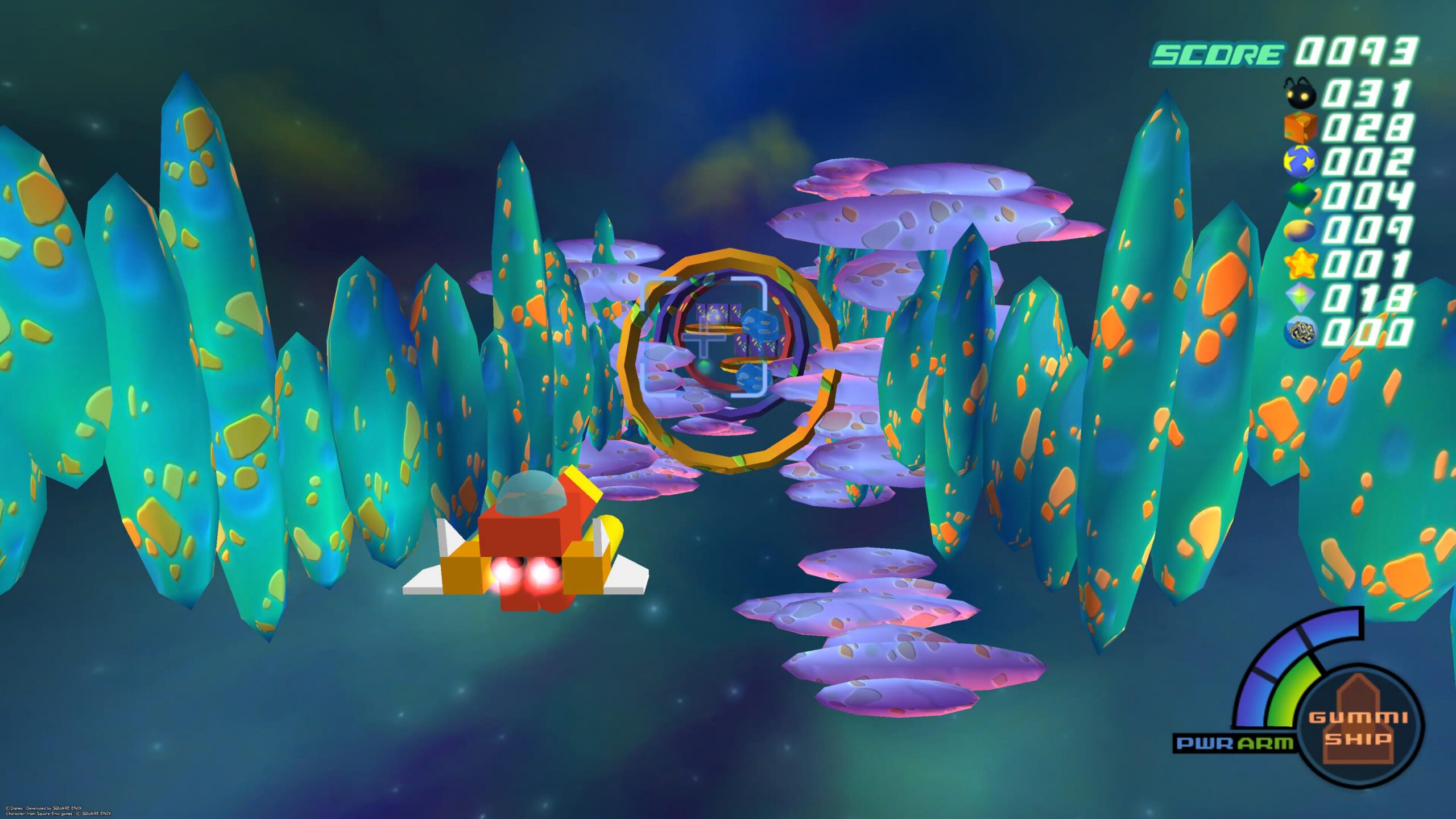Kingdom Hearts Collection Gummi ship
